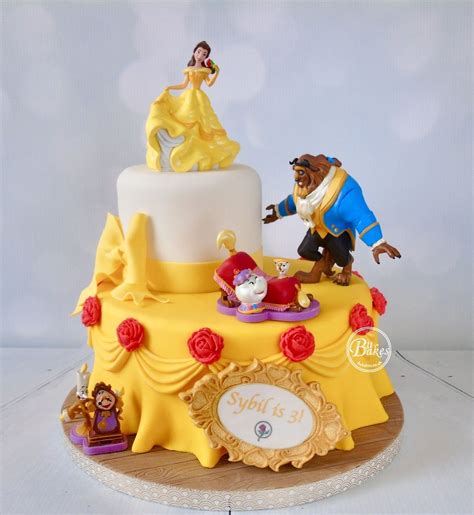 Beauty And The Beast Cake By Bubakes Uk Beauty And The