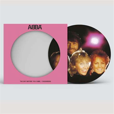 Abba The Day Before You Came Limited Edition Picture Disc Hanna Music