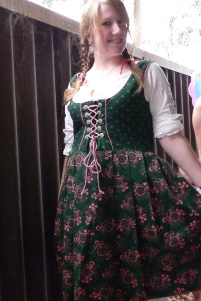 as a cute little german girl that dress is actually german and i got it from an opshop for 3
