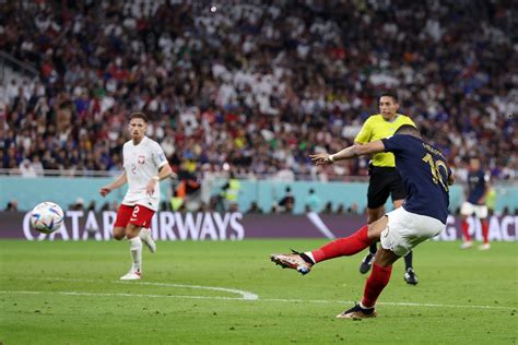 Kylian Mbappe Goal Video Star Forward Doubles France S Lead Vs Poland In Round Of 16
