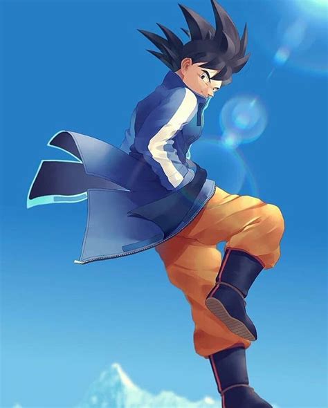 Goku In His Jacket Looks Amazing 🌴 🌴 ️㊌ ㊍ ㊎ ㊏㊐㊑ ㊒㊓㊔㊕ ㊖ ️