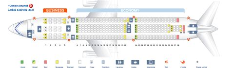 Seat Map Airbus A330 300 Turkish Airlines Best Seats In The Plane