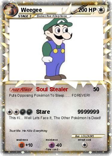 Pokémon Weegee 1167 1167 Soul Stealer My Pokemon Card