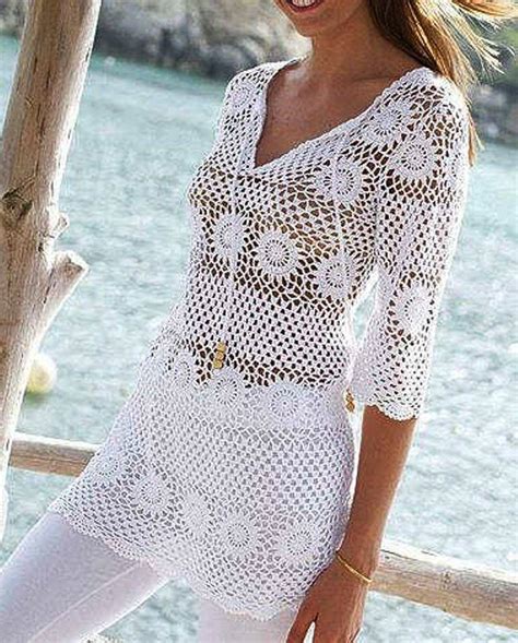Free Step By Step Crochet Blouse Crochet Works