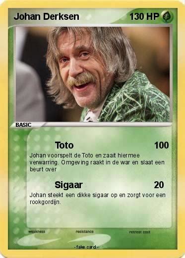 Gebutste johan derksen is back in business: Pokémon Johan Derksen 3 3 - Toto - My Pokemon Card