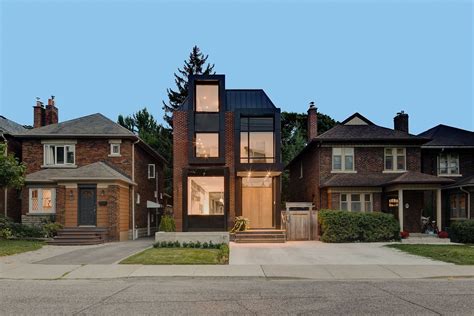 Ny House Bringing A Dash Of New York Into A Modern Toronto Home Red