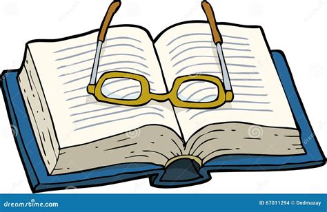 Book With Glasses Stock Vector Illustration Of Cute 67011294