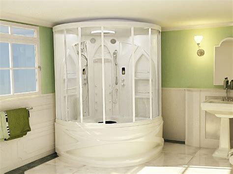 Wasauna Palatine Steam Shower And Tub 1 Person Capacity 20 Jets 220v