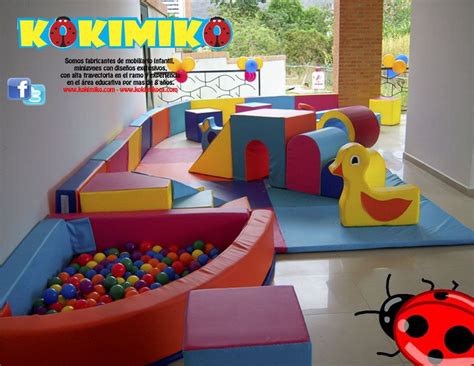 Muchas veces los enanos de la casa manejan los ordenadores y los videojuegos con más destreza que los mayores. Gimnasios para niños!! | Indoor playroom, Daycare decor ...