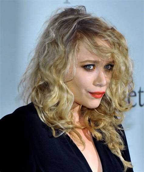 Mary Kate Olsen Long Curly Casual Hairstyle
