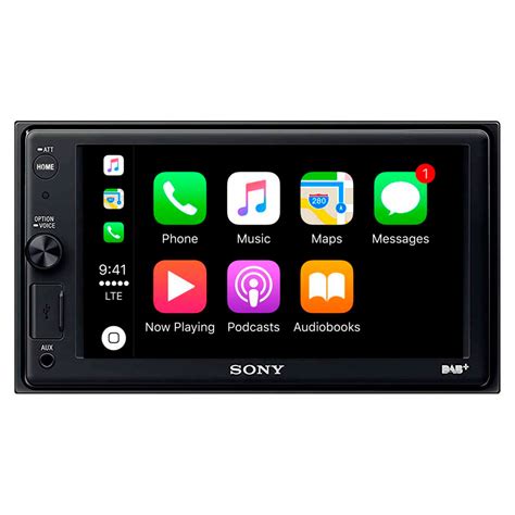 Sony Xav Ax1005db Bilstereo 62tm Mapple Carplay