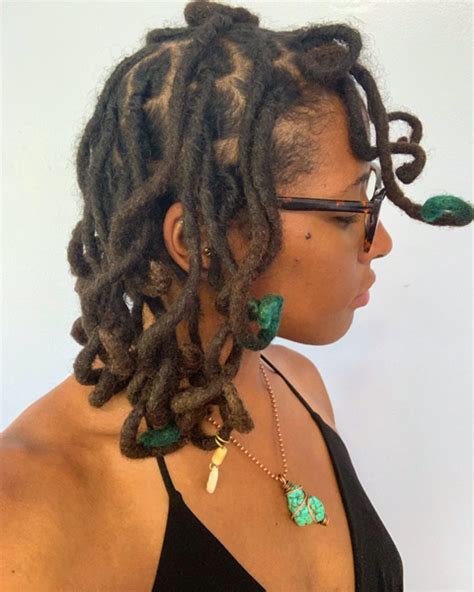 Pin Curls On Thick Locs Curlynugrowth