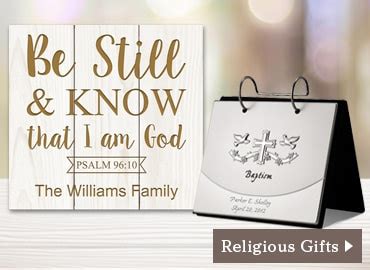Shop for the perfect religious gift from our wide selection of designs, or create your own personalized gifts. Personalized Gifts | Custom Engraved Gift Ideas ...