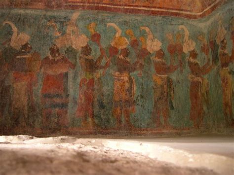 The Colorful Bonampak Murals Dating From 790 Ad Show Spectacular