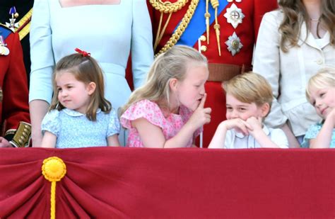 Meet Queen Elizabeths Great Granddaughter Savannah Phillips Trooping The Colour 2018