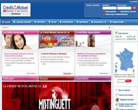 Si vous êtes épargnant, cet identifiant figure. Le Credit Mutuel En Ligne | Online Application