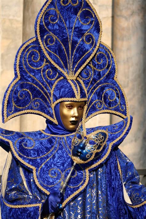 Deep Blue Mask 2 Venetian Carnival Masks Venice Carnival Costumes