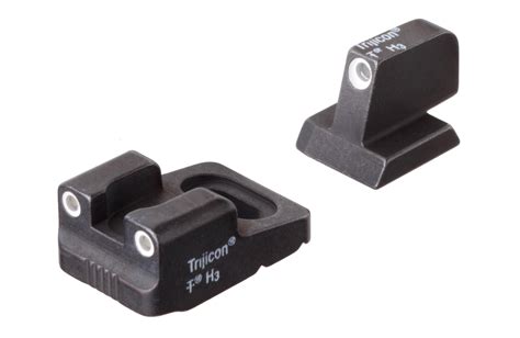 Trijicon Bright And Tough 3 Dot Green Front And Rear Night Sights For