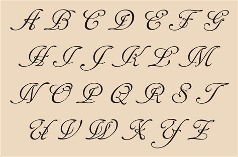Fancy Alphabet Letters Drawing At Getdrawings Free Download
