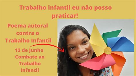 Poesia Sobre O Trabalho Infantil