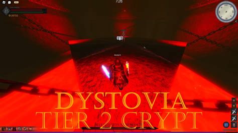 Roblox Dystovia Tier 2 Crypt Solo Gameplay Youtube
