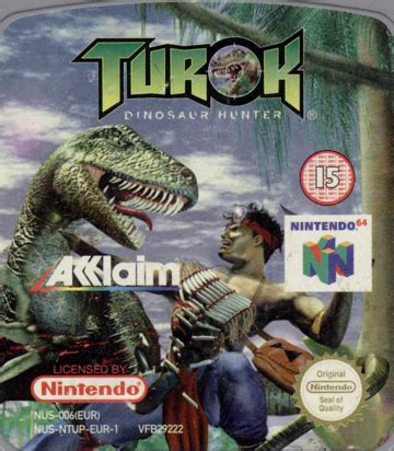 Turok Dinosaur Hunter N64 The Cover Project