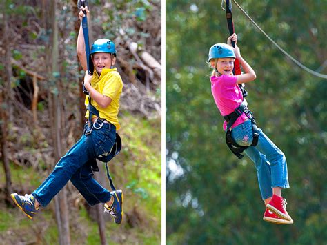 Ziplining With Kids Skyline Hawaii Blog