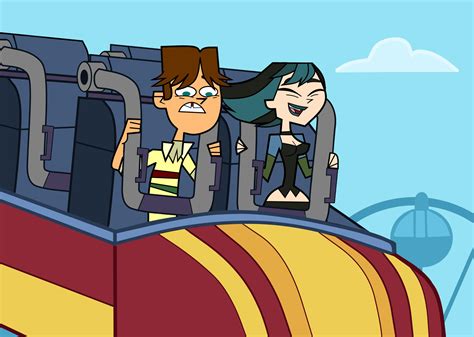 Gwen And Cody On A Roller Coaster Art By Me Rtotaldrama