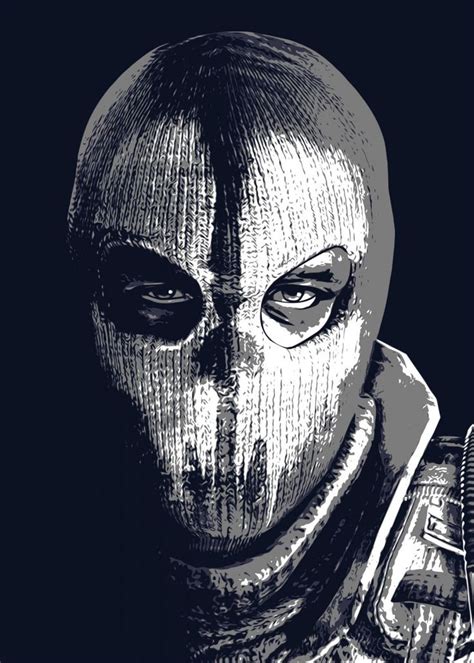 Logan Walker Poster By Creative Shop Displate Call Of Duty Ghosts