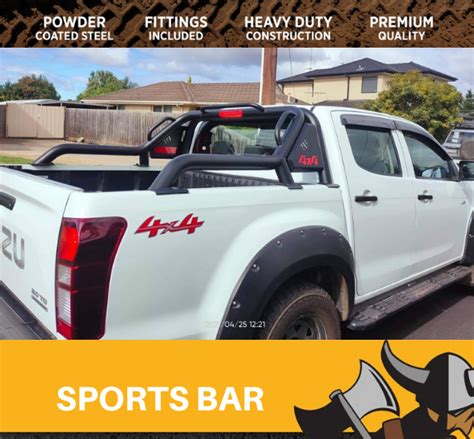 Ps X Roll Bar Sports Bar Tub Bar To Suit Isuzu D Max Dmax