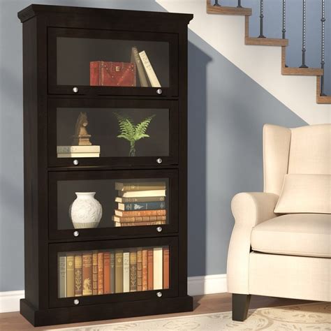 Tall Bookcases With Glass Doors Ideas On Foter