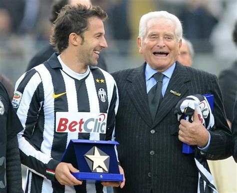 Vincere non è importante, vincere è l'unica cosa che conta! or in english winning is not important, it is the only thing that counts. Alessandro Delpiero e Giampiero Boniperti | Immagini