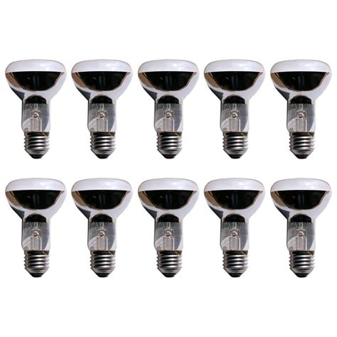 Energieverbrauch 5 kwh/1000h bei 470 lm. 10 x Reflektor Glühbirne R63 25W E27 matt Glühlampe 25 ...
