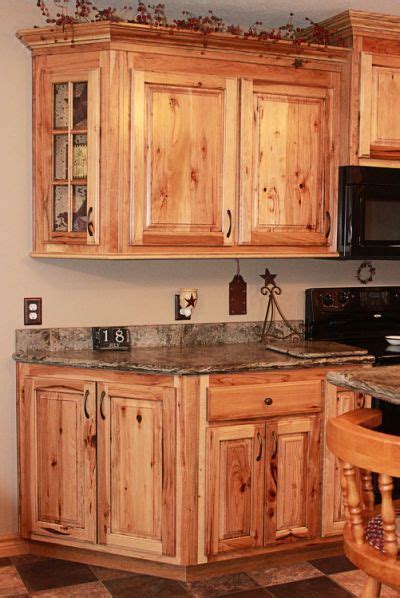 When designing a rustic farmhouse kitchen, there are plenty of things to consider, including functionality, efficiency and aesthetics. The Cabinets Plus | Rustic Hickory | Hickory kitchen ...