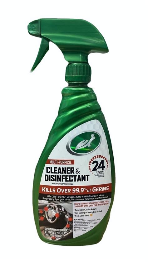 Turtle Wax Multi Purpose Cleaner Disinfectant Spray At Rs Bottle