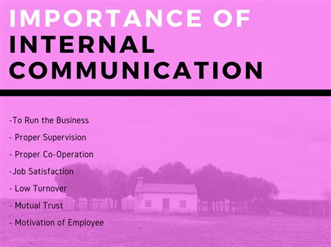 Importance Of Internal Communication Business Consi