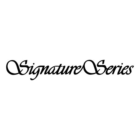 Signature Series Logo Png Transparent And Svg Vector Freebie Supply