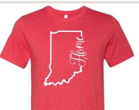 Indiana Home Shirt Indiana Shirt Red Indiana Shirt Home