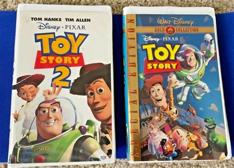 Disney Pixar Special Edition Toy Story Vhs Video Tape Gold My Xxx Hot