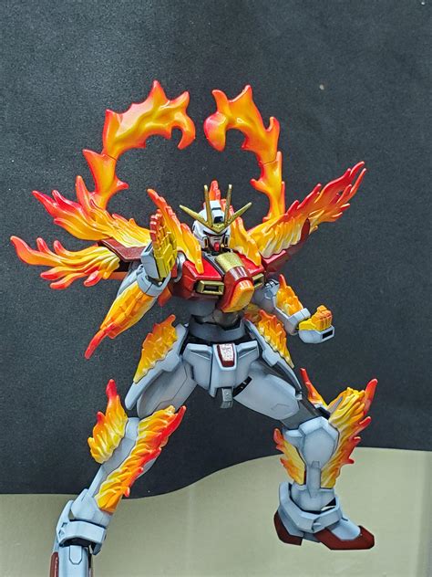 Hg Try Burning Gundam Rgunpla
