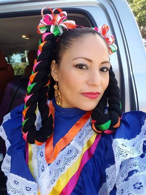 Vestido Folclorico Mexicano De Jalisco Hair Styles Hair Wrap Ballet Folklorico