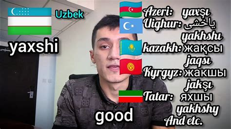 Basic Common Words In Uzbek Language Learning Uzbek الكلمات الشائعة Özbekçede Yaygın