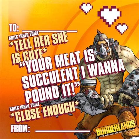 Secondly it's not a second wind problem as it's a ffyl problem he's having, and i've noticed a problem with fight for your life myself. Krieg is a master of romance. | Valentine's Day E-cards ...
