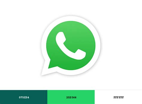 Whatsapp Brand Color Codes