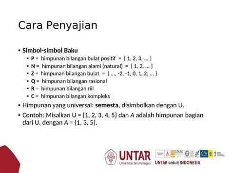 Simbol Simbol Himpunan Dan Artinya Imagesee Riset