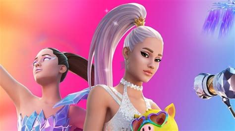 ¡es Hoy Es Hoy Ariana Grande Llega A Fortnite Y Así Luce Su Skin