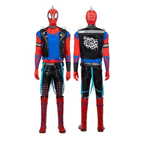 spider man across the spider verse hobart brown cosplay costume spider punk suit