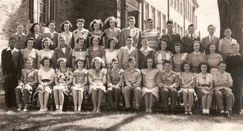 Vintage Irvington Ready For High School The 8th Grade Class Of 1946