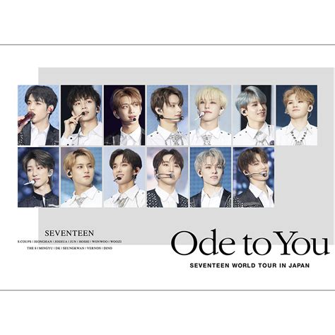 Seventeen Seventeen Ode To You In Japan Blu Ray By