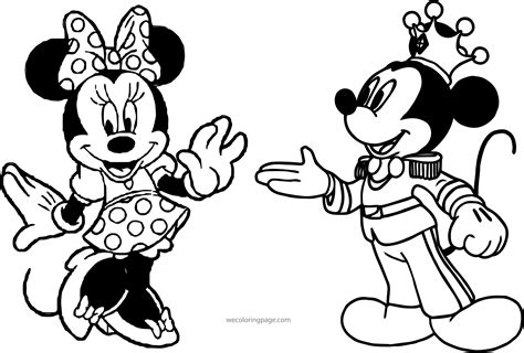 Coloriage Mickey Coloriage A Imprimer Gratuit Mickey Et Minnie